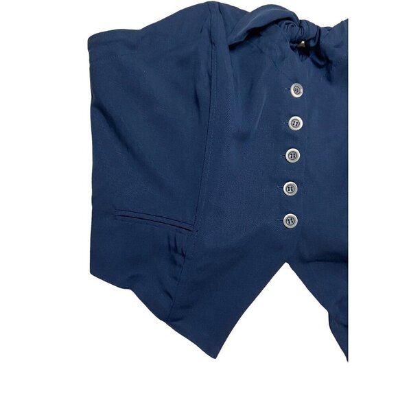 NWT Anthropologie Maeve Blue Strapless Tube Top-sz XL - Picture 11 of 13